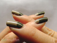 NOTD: essie-inspired Autumn half-moons