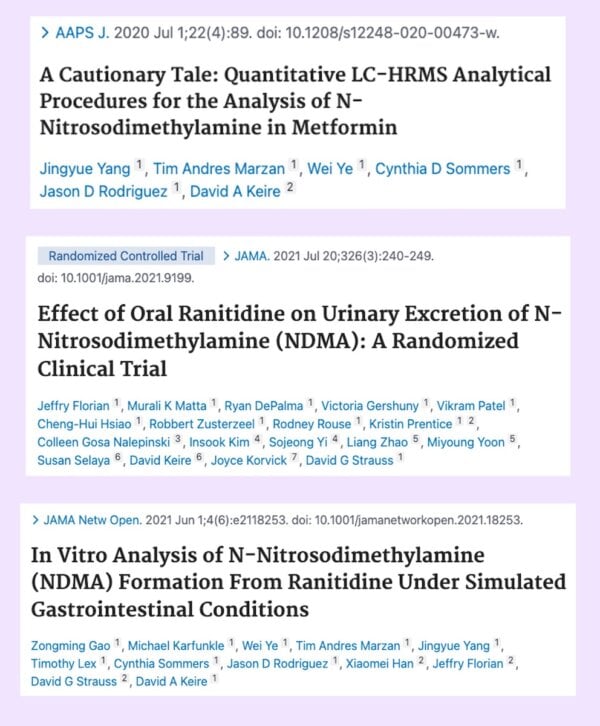 FDA papers