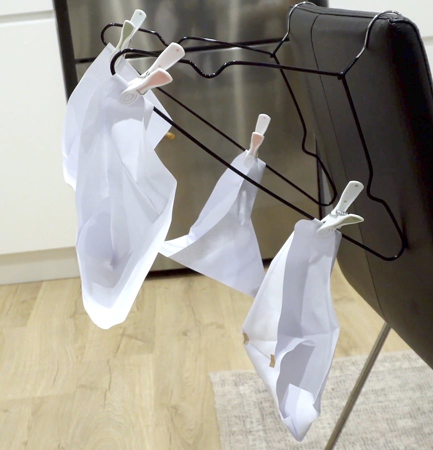 funnels drying