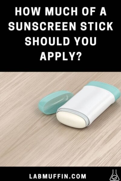 How Much of a Sunscreen Stick Should You Apply?