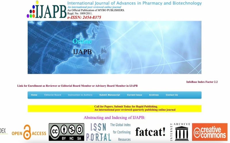 ijapb homepage