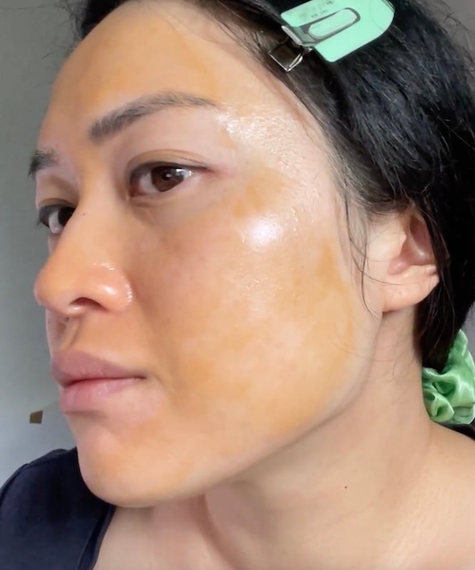 La Roche-Posay UVMune Tinted Cream Dried side
