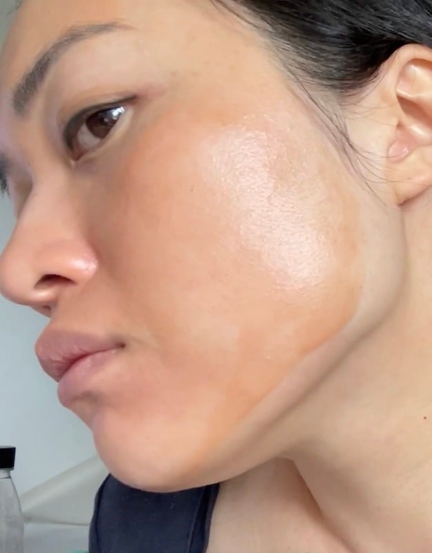 La Roche-Posay UVMune Tinted Fluid Dried side