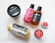 Bath-free Lush Christmas offerings 2013