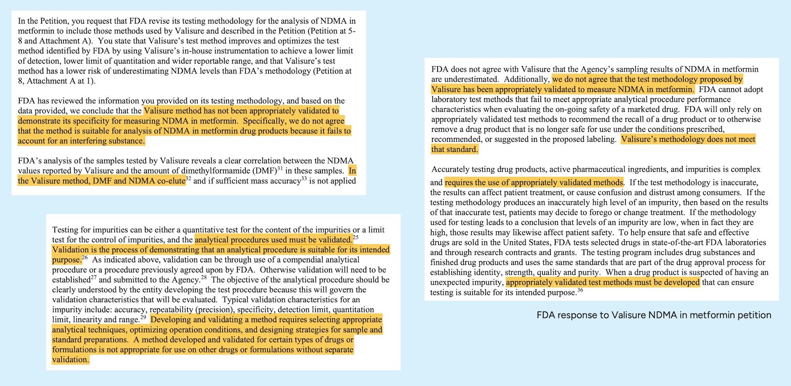 metformin-fda-reply