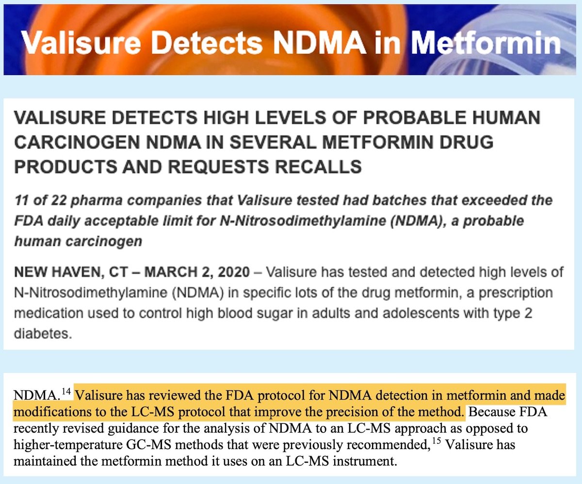 metformin petition