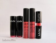 NYX Lippypalooza swatches and review