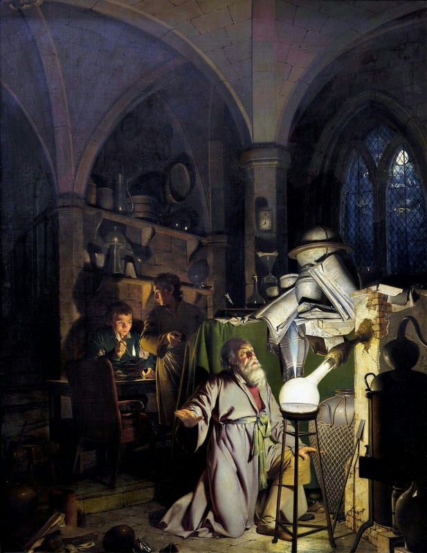 Old scientist - Hennig Brand