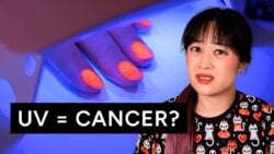 UV nail lamps cancer science