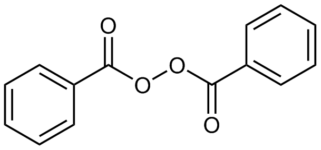 What does benzoyl peroxide do?
